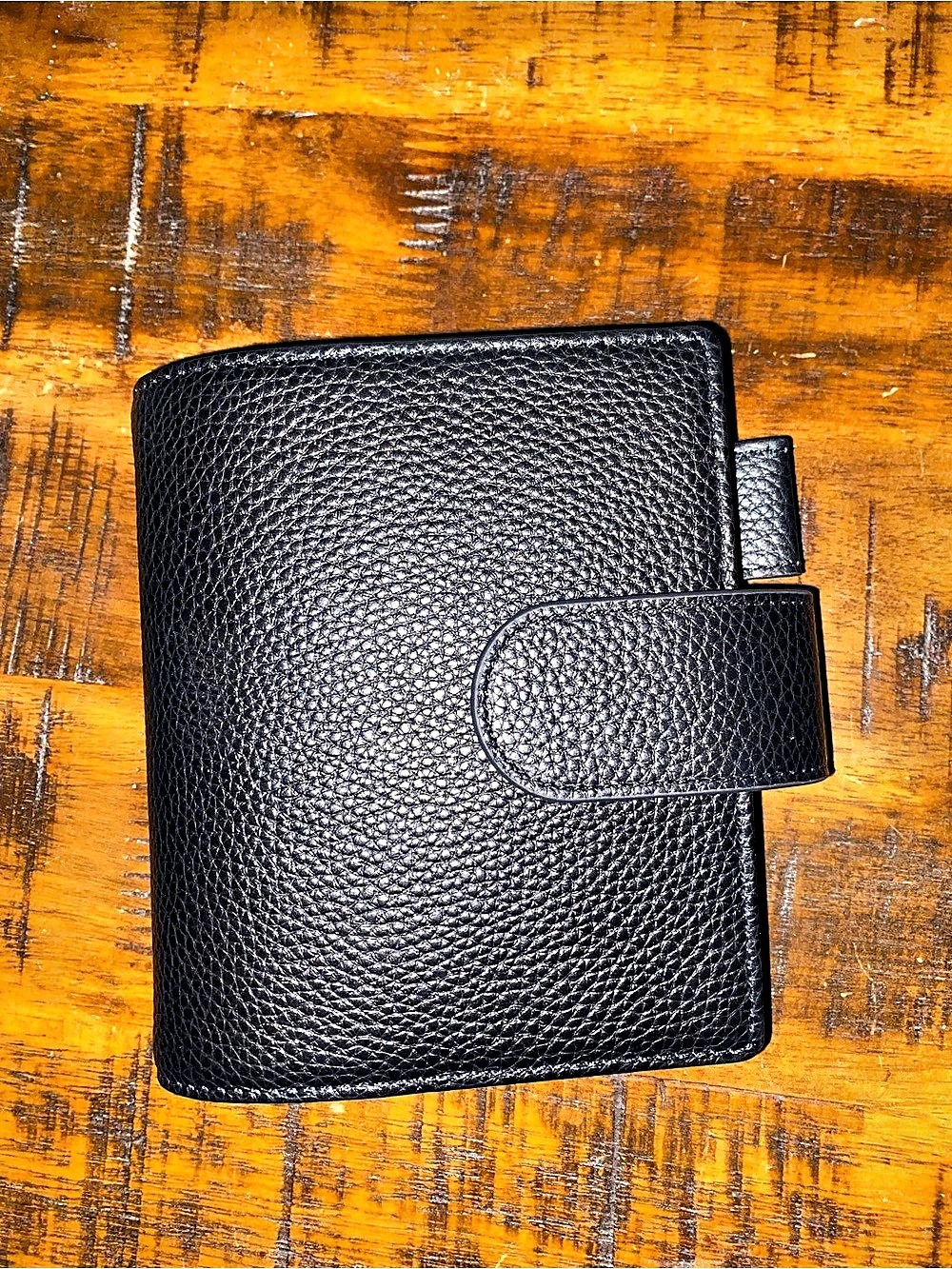 Moterm Pocket Black Leather Binder